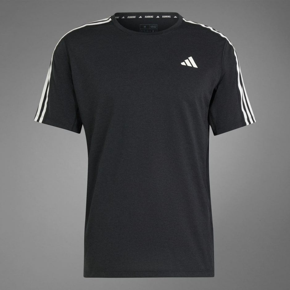 Own the Run 3-Stripes Tee