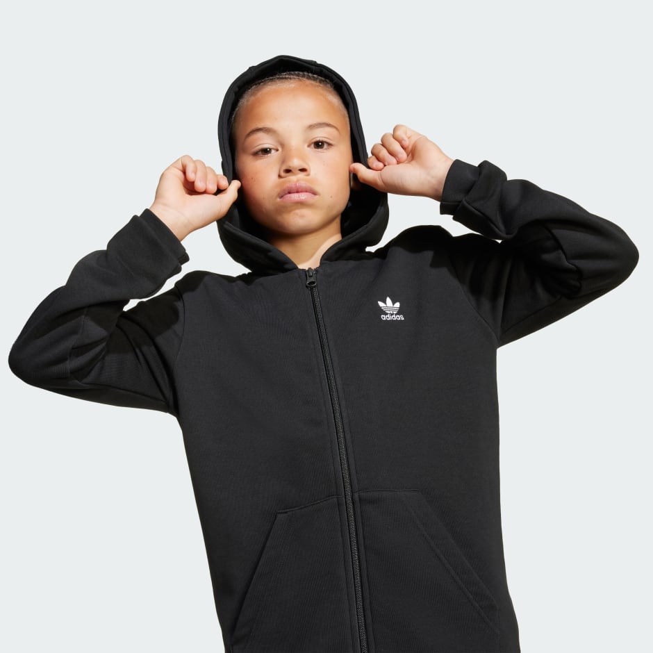 هودي بسحاب كامل للأطفال