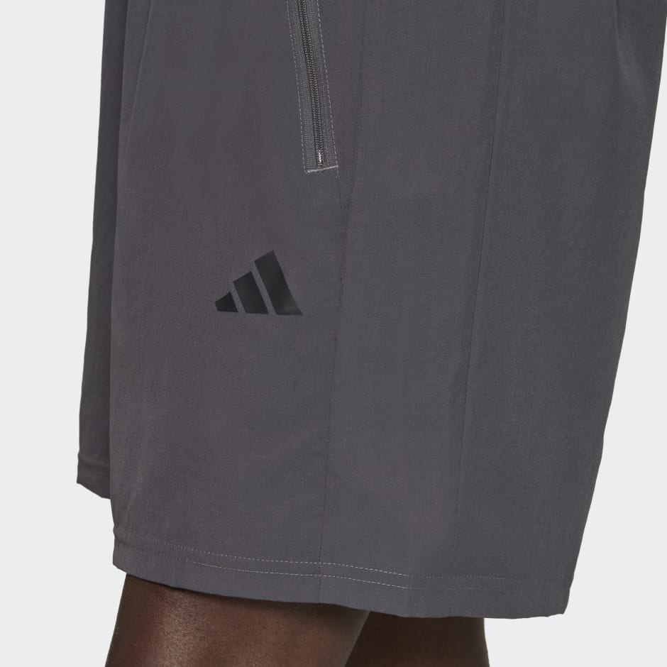 Clothing - Train Essentials Woven Training Shorts - Grey | adidas South ...