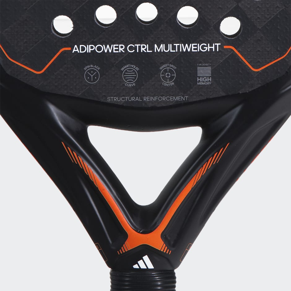 adidas Adipower Multiweight Control Padel Racket - Black adidas QA