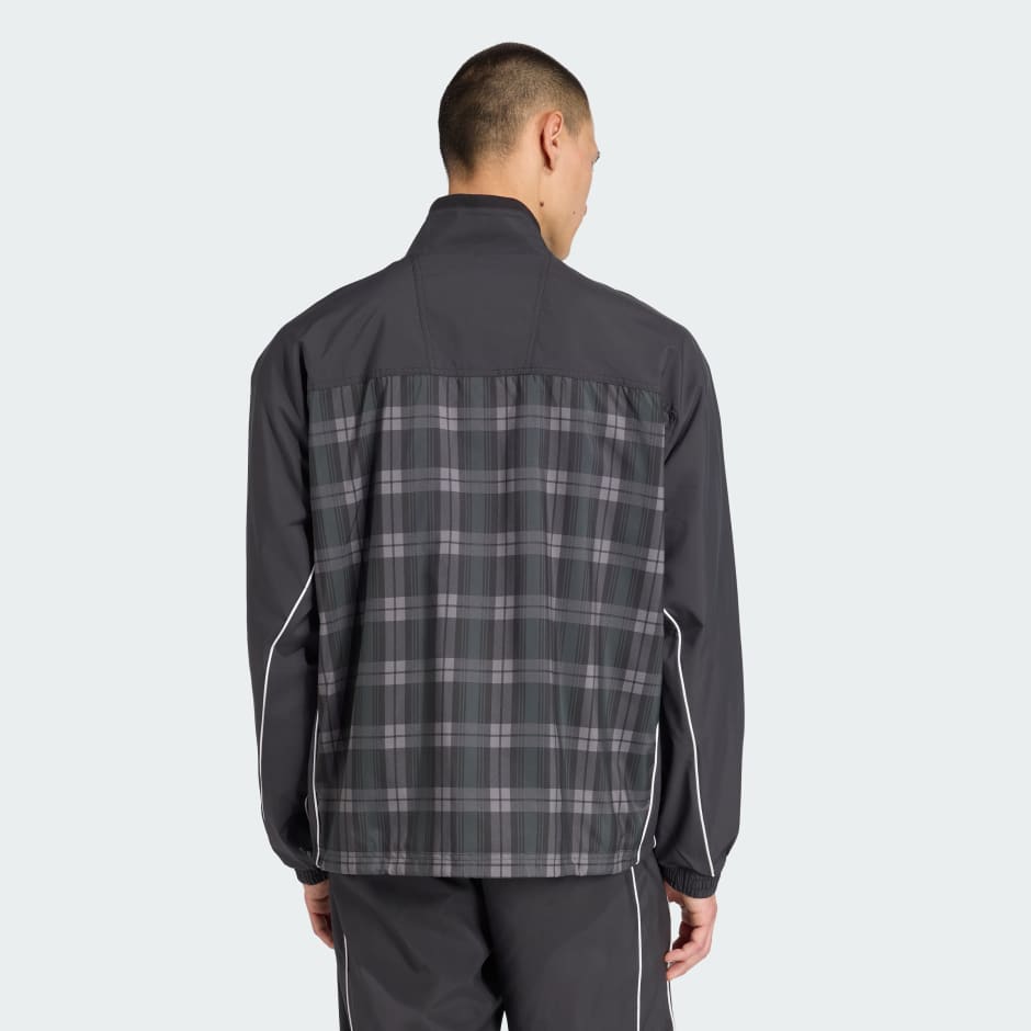 Tartan Loose Track Top