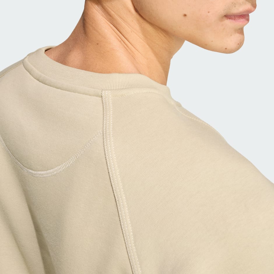 Bluză de trening cu guler rotund Trefoil Essentials