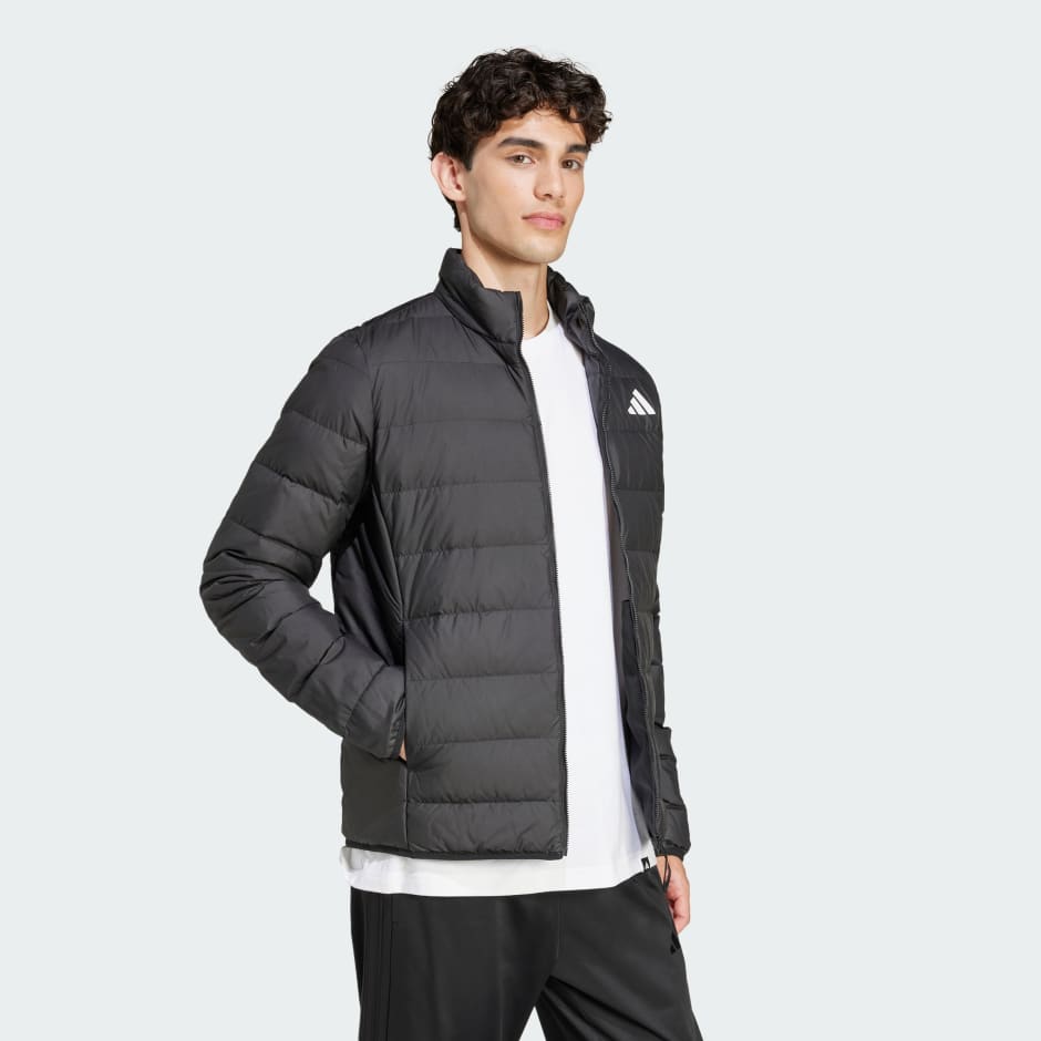 Men's Clothing - Essentials Light Down Jacket - Black
