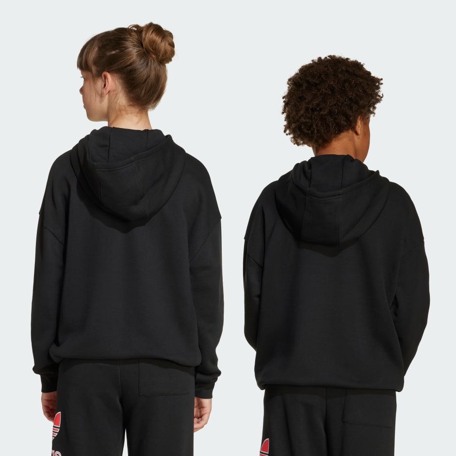 Sweat-shirt &agrave; capuche grand logo Oversized Enfants