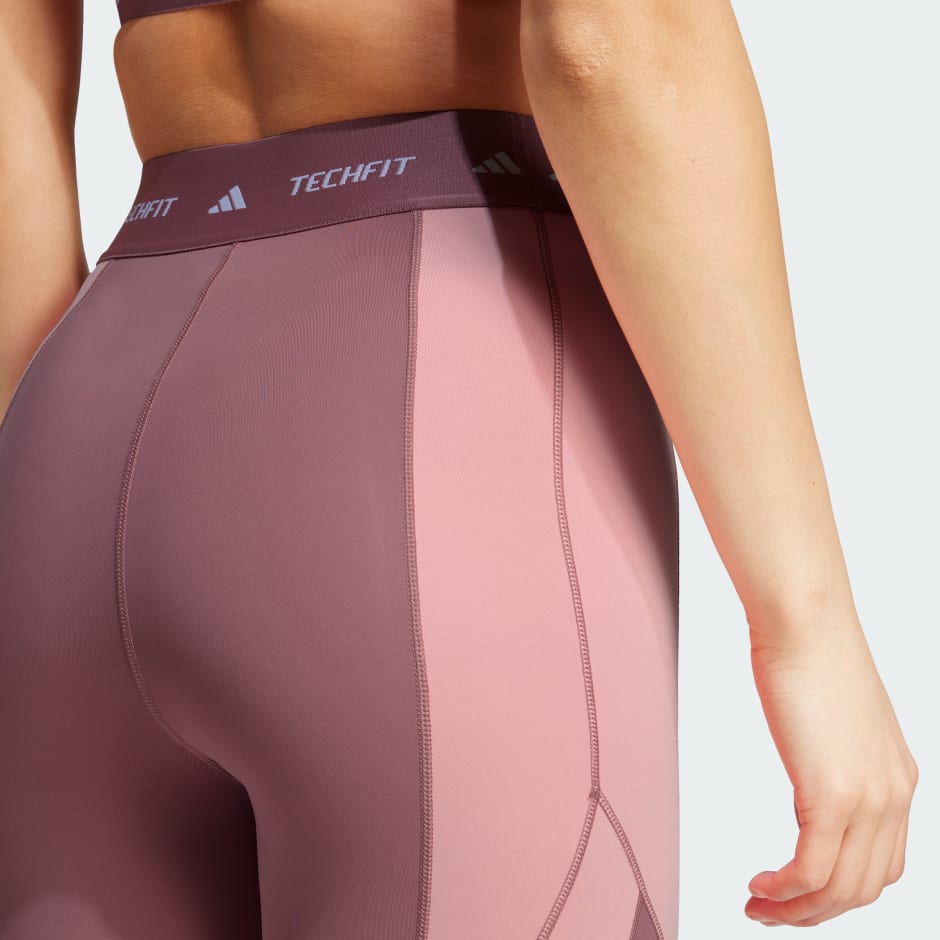 TECHFIT 7/8 Colorblock Leggings