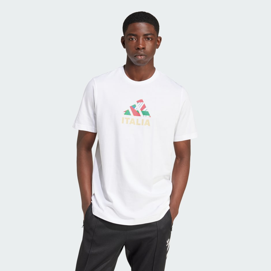 Italy Football Fan Graphic Tee