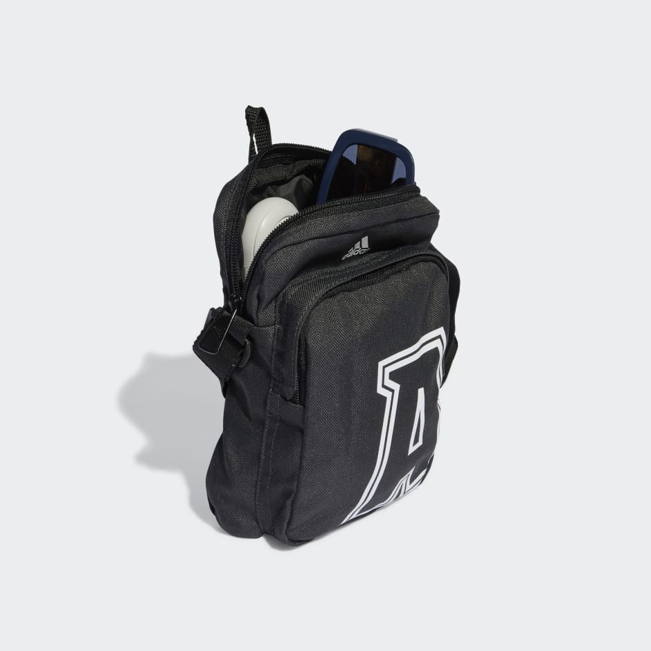 Aanzetten Ecologie Zinloos Accessories - Classic Brand Love Initial Print Organizer Bag - Grey | adidas  Oman