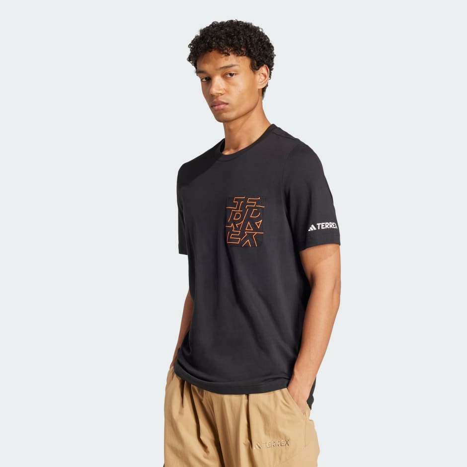 Terrex 標誌性全版印花圖案 T 恤