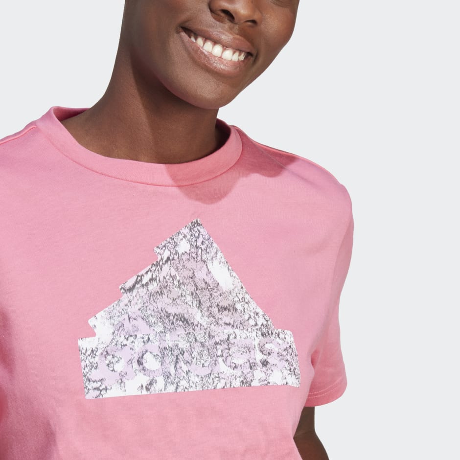 Future Icons Graphic Crop Tee