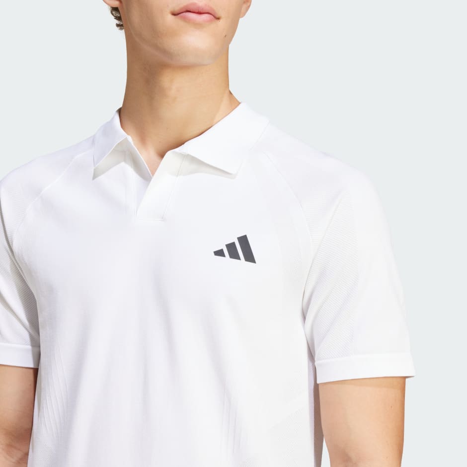 Tricou polo Tenis Pro FreeLift, fără cusături, cu tehnologie AEROREADY