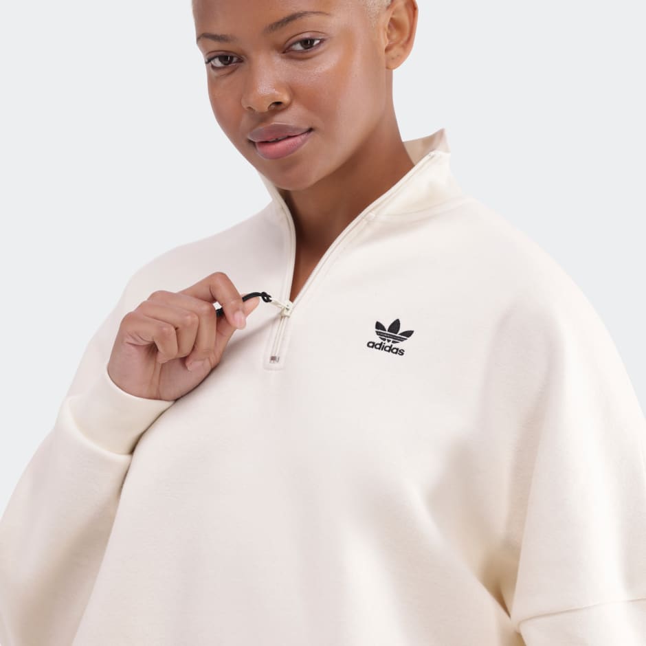 Essentials 1/2 Zip Fleece Sweatshirt