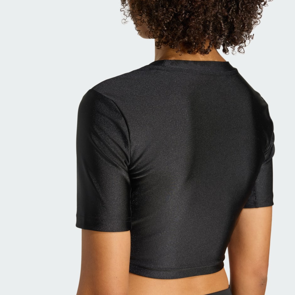 تيشيرت تمرين Essentials براق ولامع