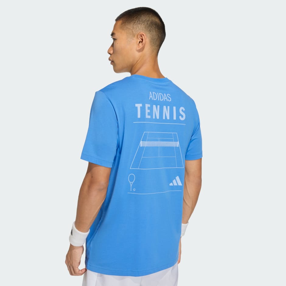 Tricou de tenis cu imprimeu grafic Category