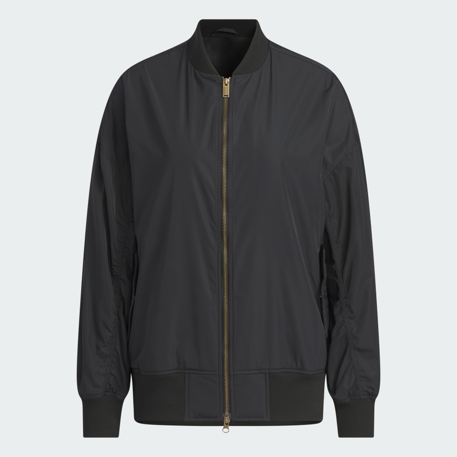 Collegiate Loose Fit Bomber Jacket