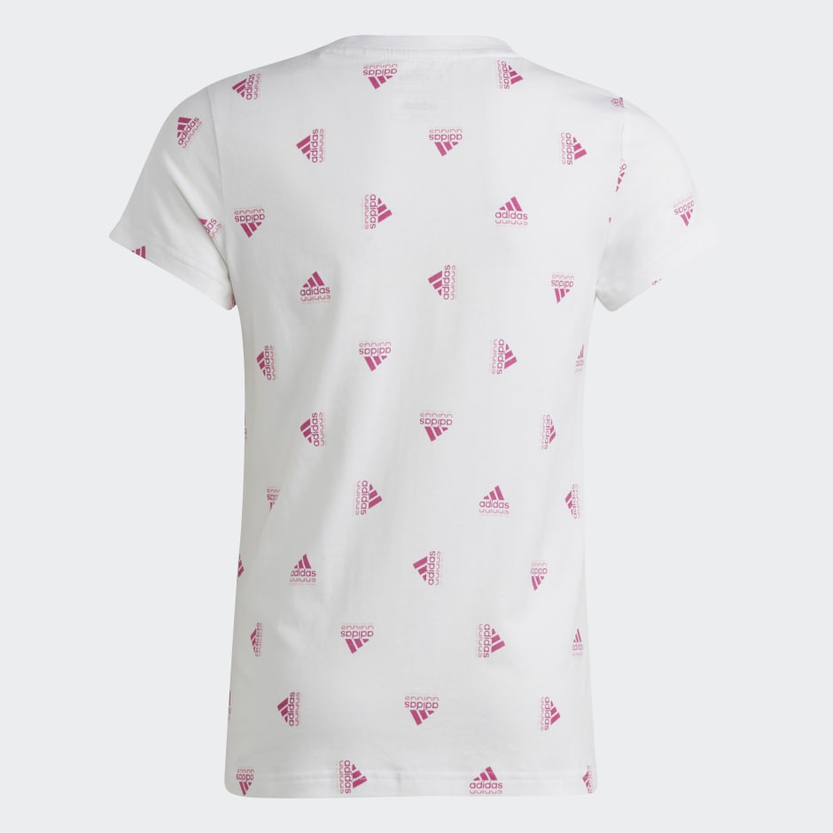 Brand Love Print Cotton Tee image number null