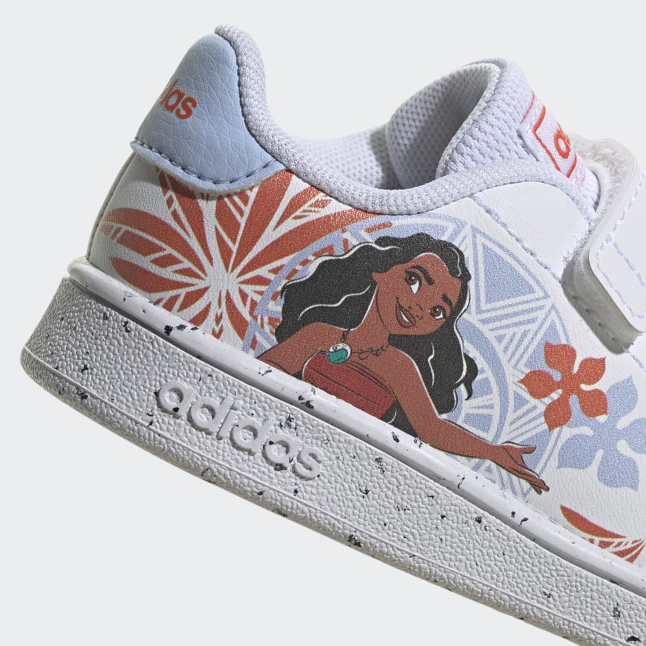 adidas x Disney Advantage Moana Hook-and-Loop Shoes