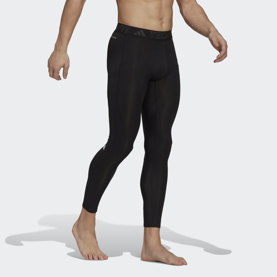 adidas Techfit AEROREADY Training Long Tights - Black | adidas UAE