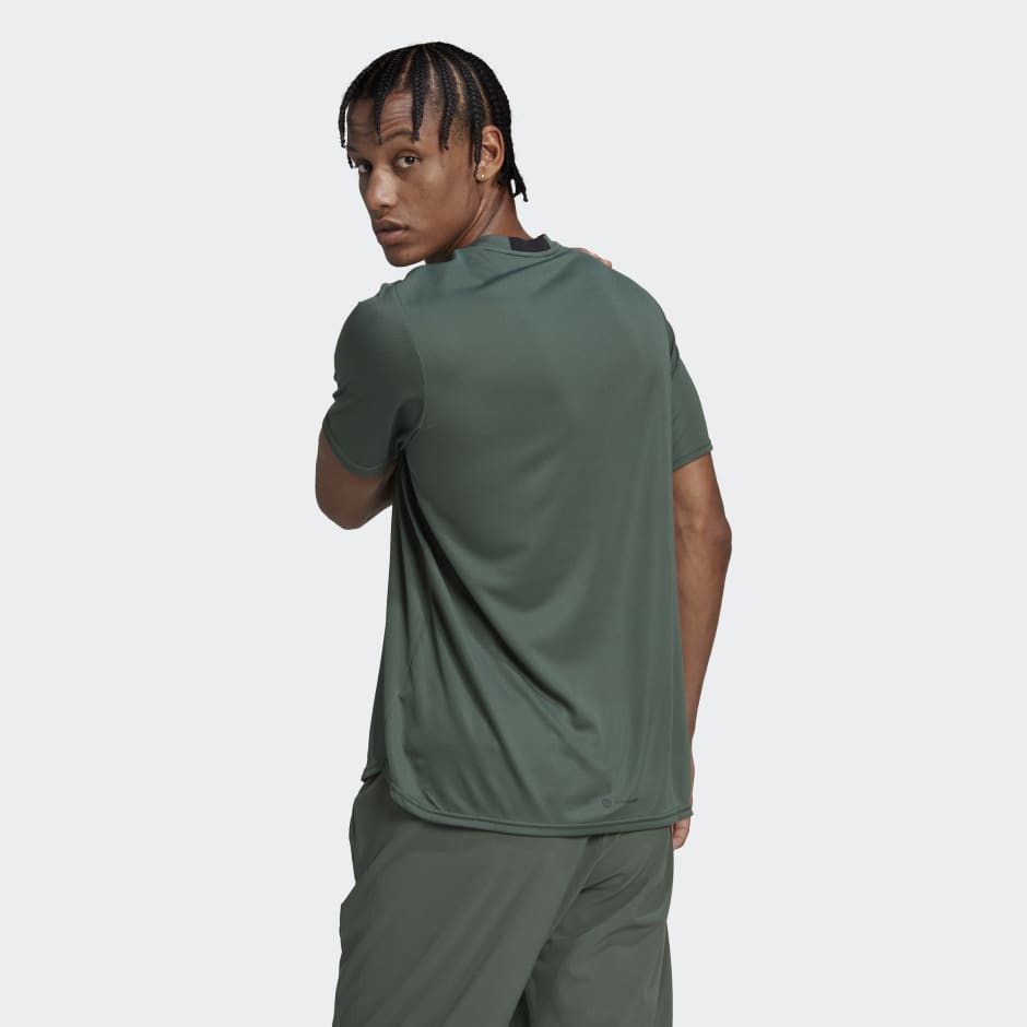 Clothing - AEROREADY Designed for Movement Tee - Green | adidas South ...