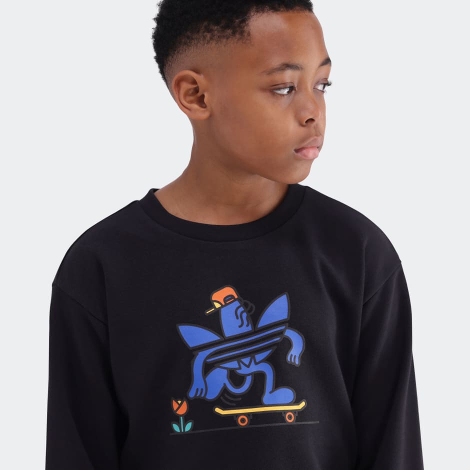 Graphic Crew Sweatshirt