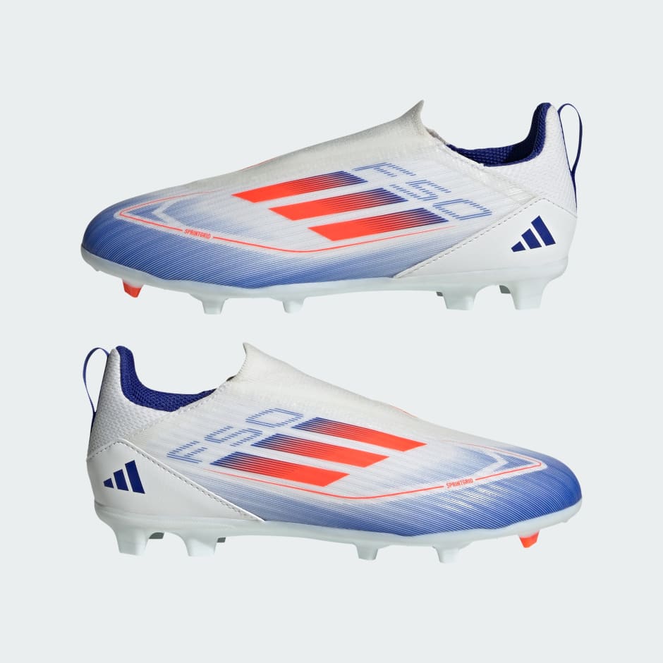 F50 League Laceless Firm/Multi-Ground Boots Kids