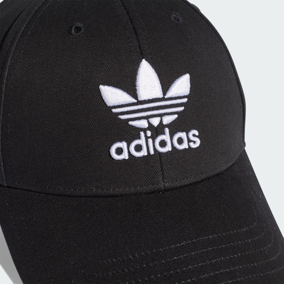 ik draag kleding verjaardag Rally Accessories - TREFOIL BASEBALL CAP - Black | adidas Oman