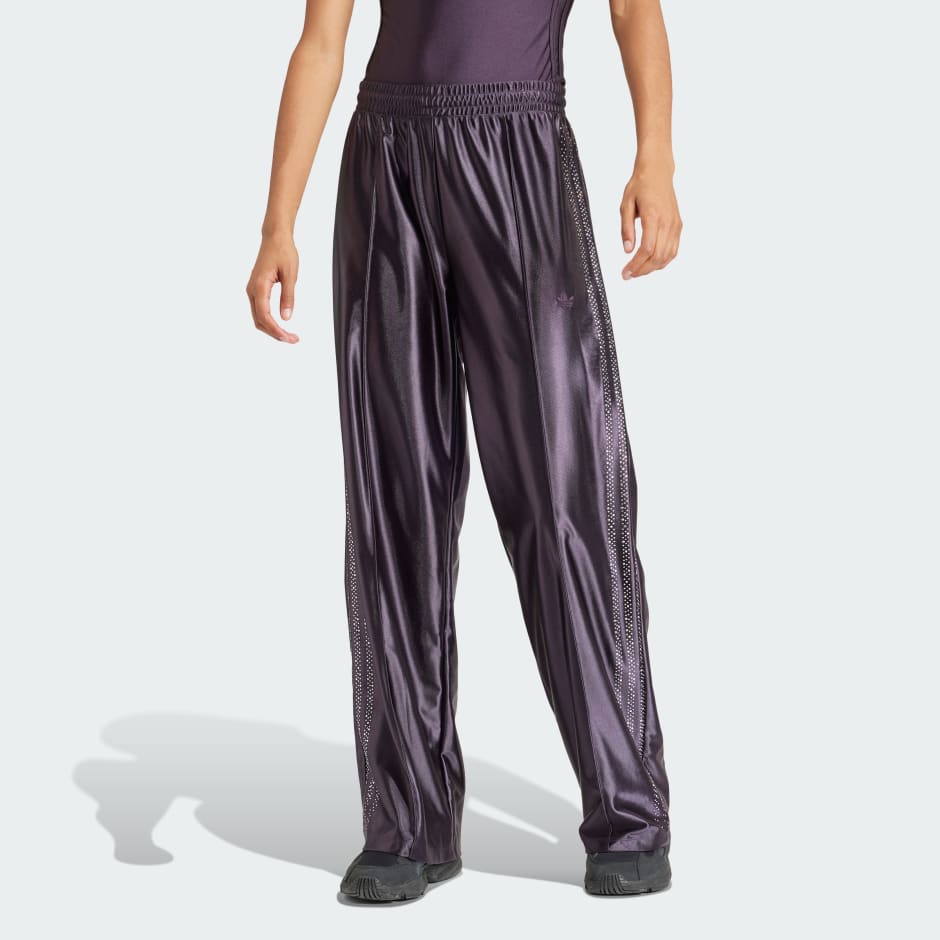 adidas Embellished 3-Stripes Track Pants - Purple | adidas India