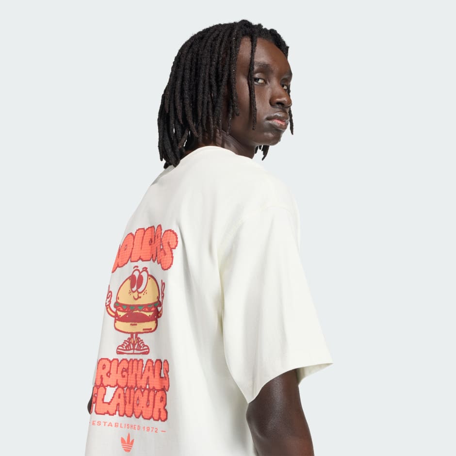 Tricou Pixelated Burget Character Graphic