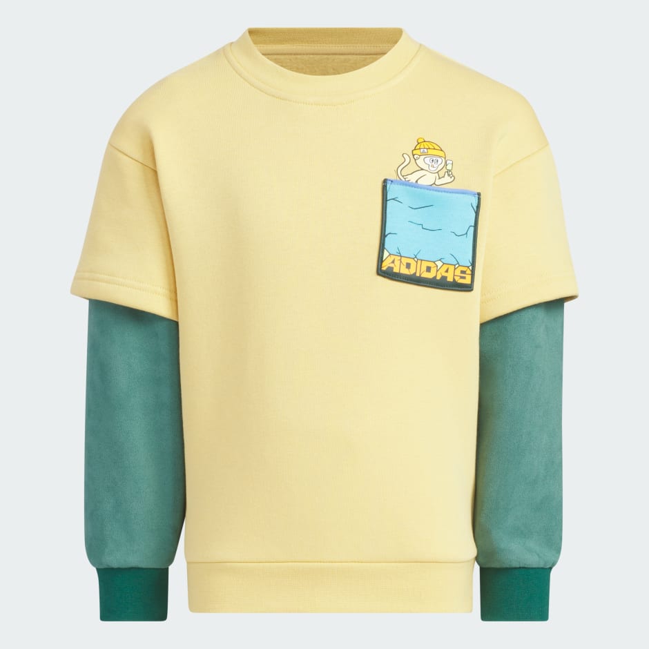 Adidas Kids Knit Crewneck Sweater