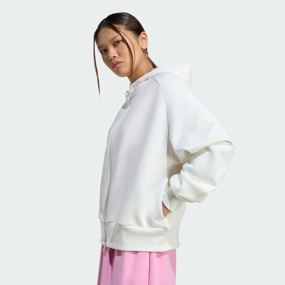 Soft Lux 全幅拉鏈有帽衛衣