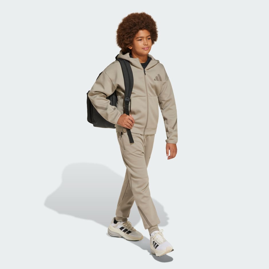 adidas Z.N.E. Full-Zip Hooded Track Jacket Kids