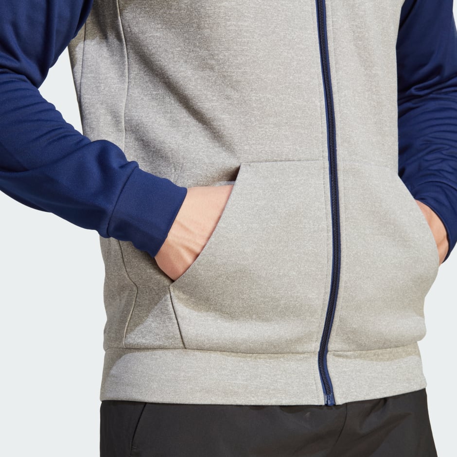 Game and Go Small Logo Training Full-Zip Hoodie