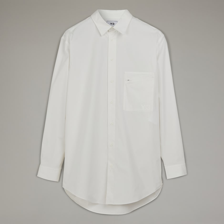 Y-3 Classic Chest Logo Button-Down Shirt