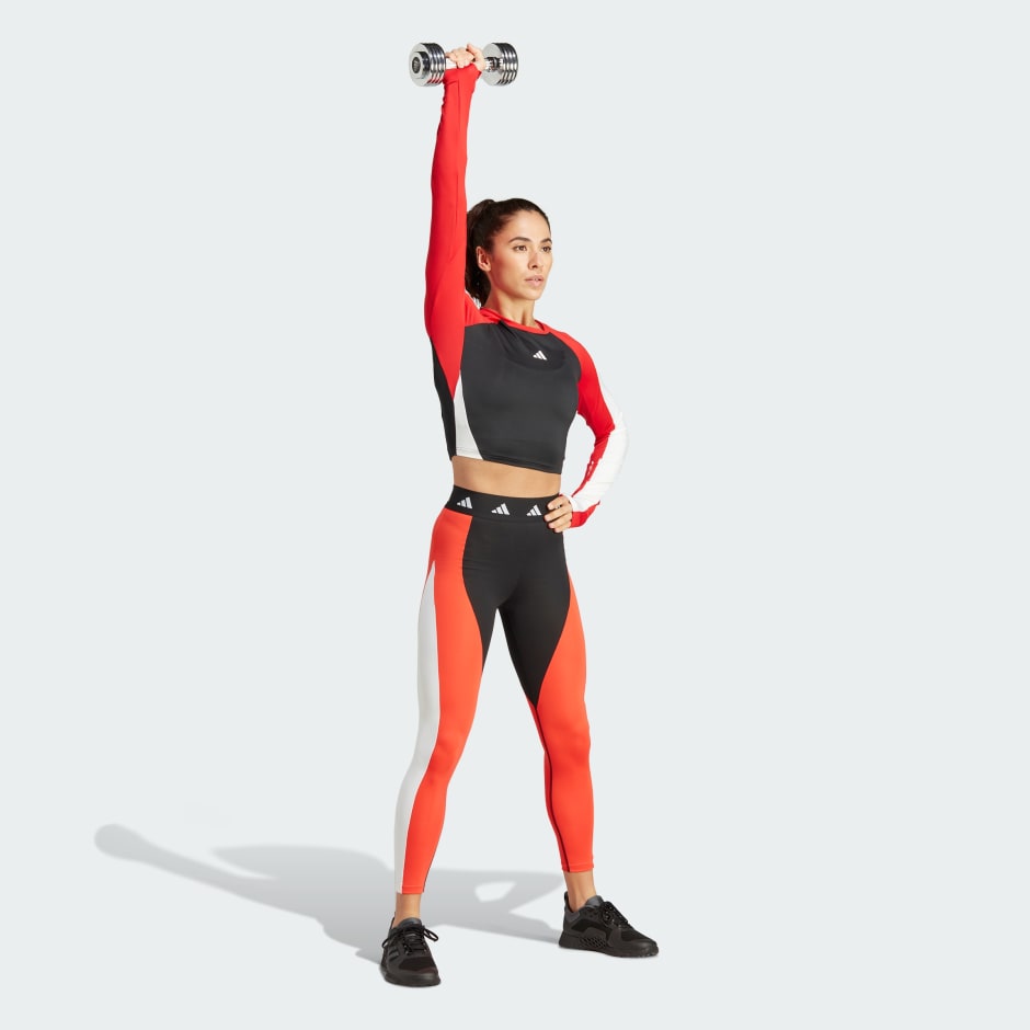 Techfit AEROREADY Colorblock Long Sleeve Tee