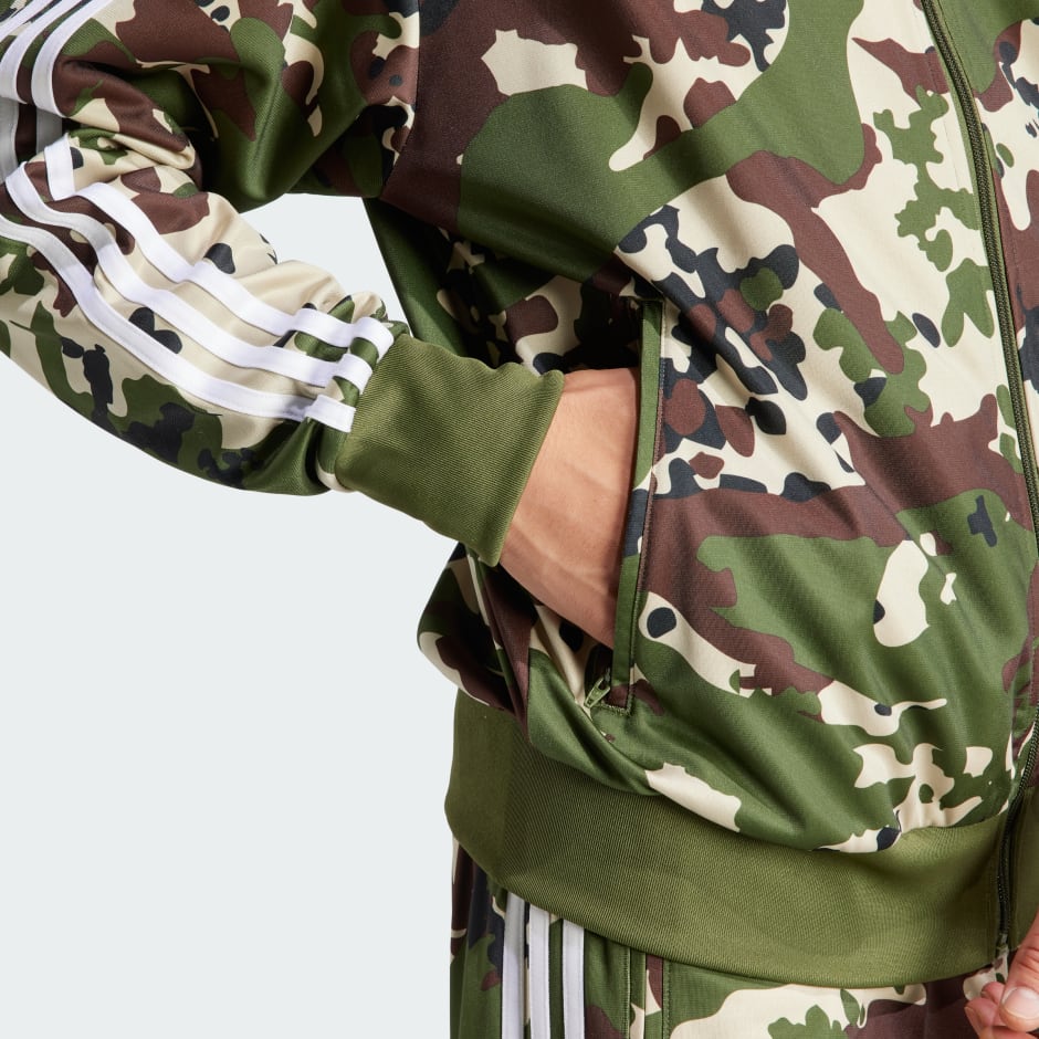 Camo Football Track Top