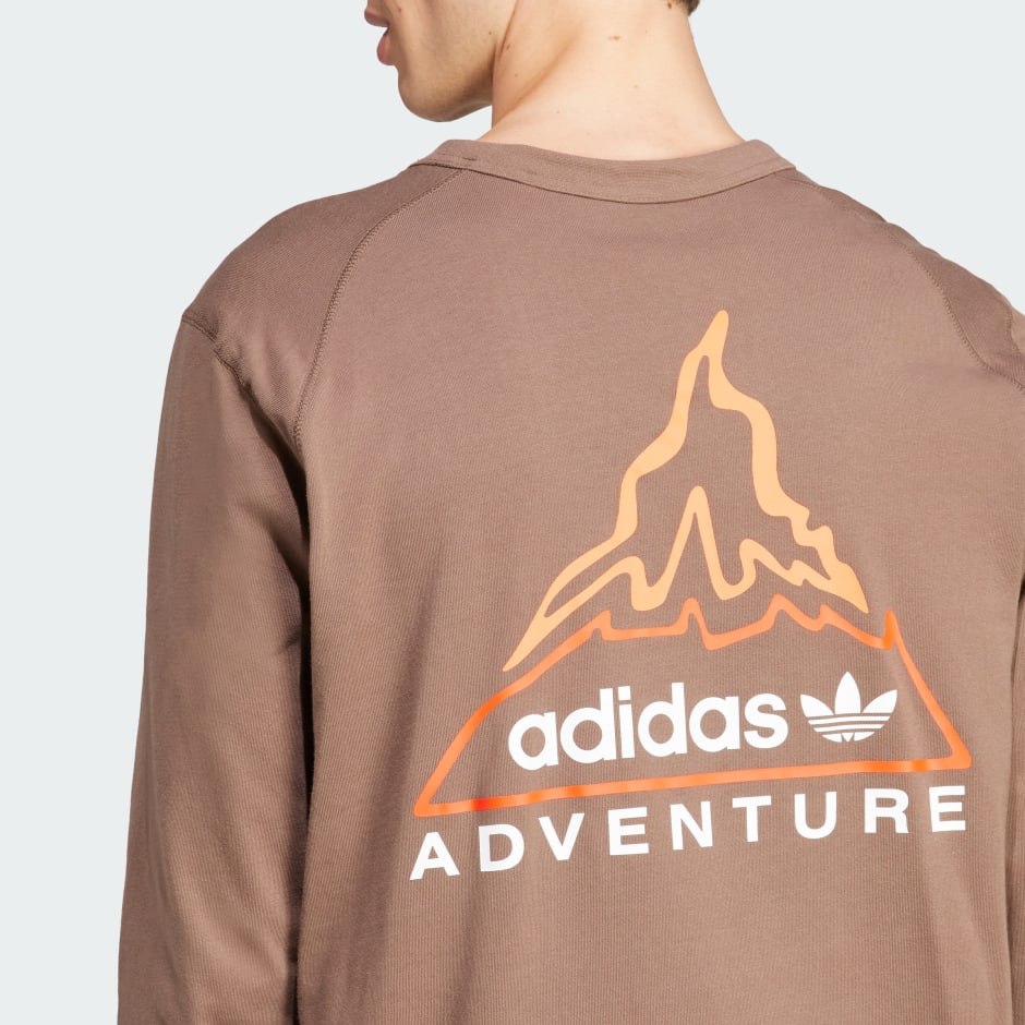 adidas Adventure Graphic Long Sleeve Tee
