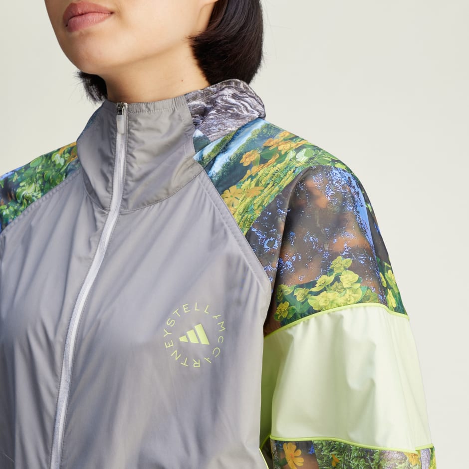 جاكيت رياضية adidas by Stella McCartney Earth Collage Woven