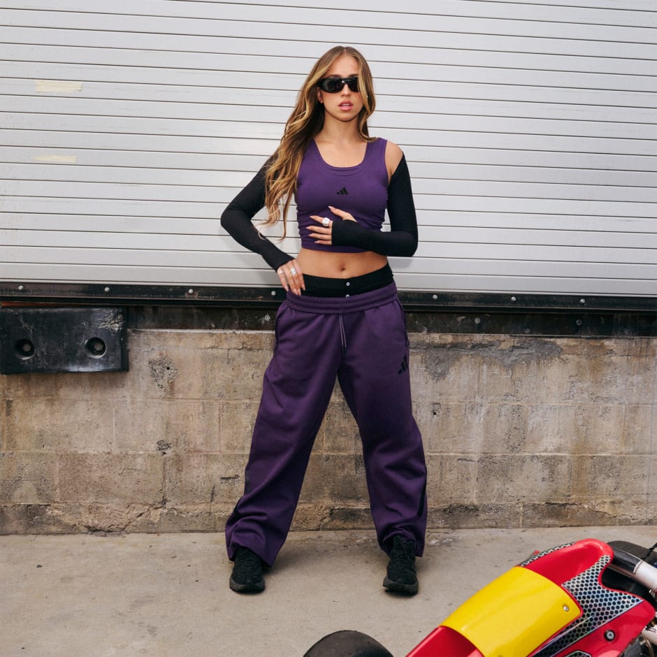 Hlače bačvastog kroja adidas Z.N.E.