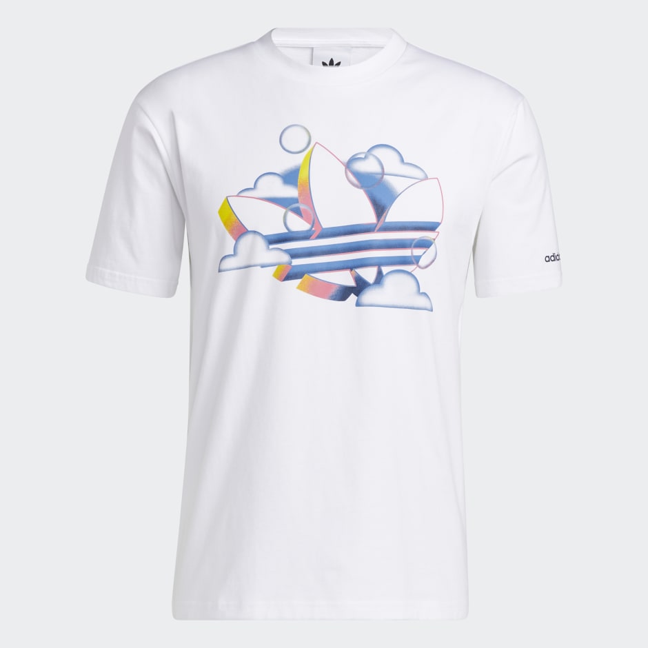 adidas summer trefoil tee