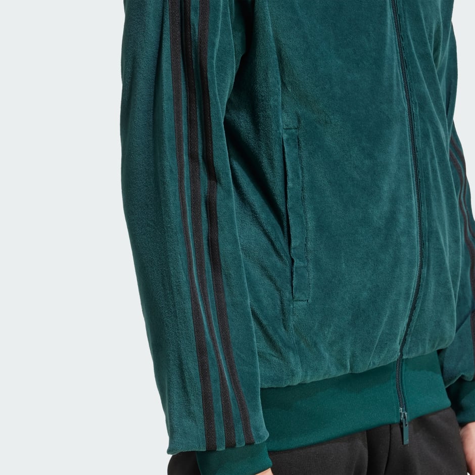 قميص رياضي من نسيج مخملي SST Adicolor