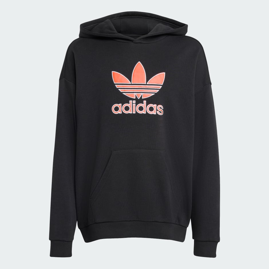 Sweat-shirt &agrave; capuche grand logo Oversized Enfants