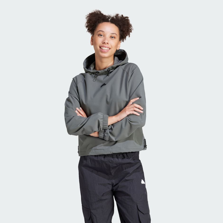 Adidas best sale cord hoodie