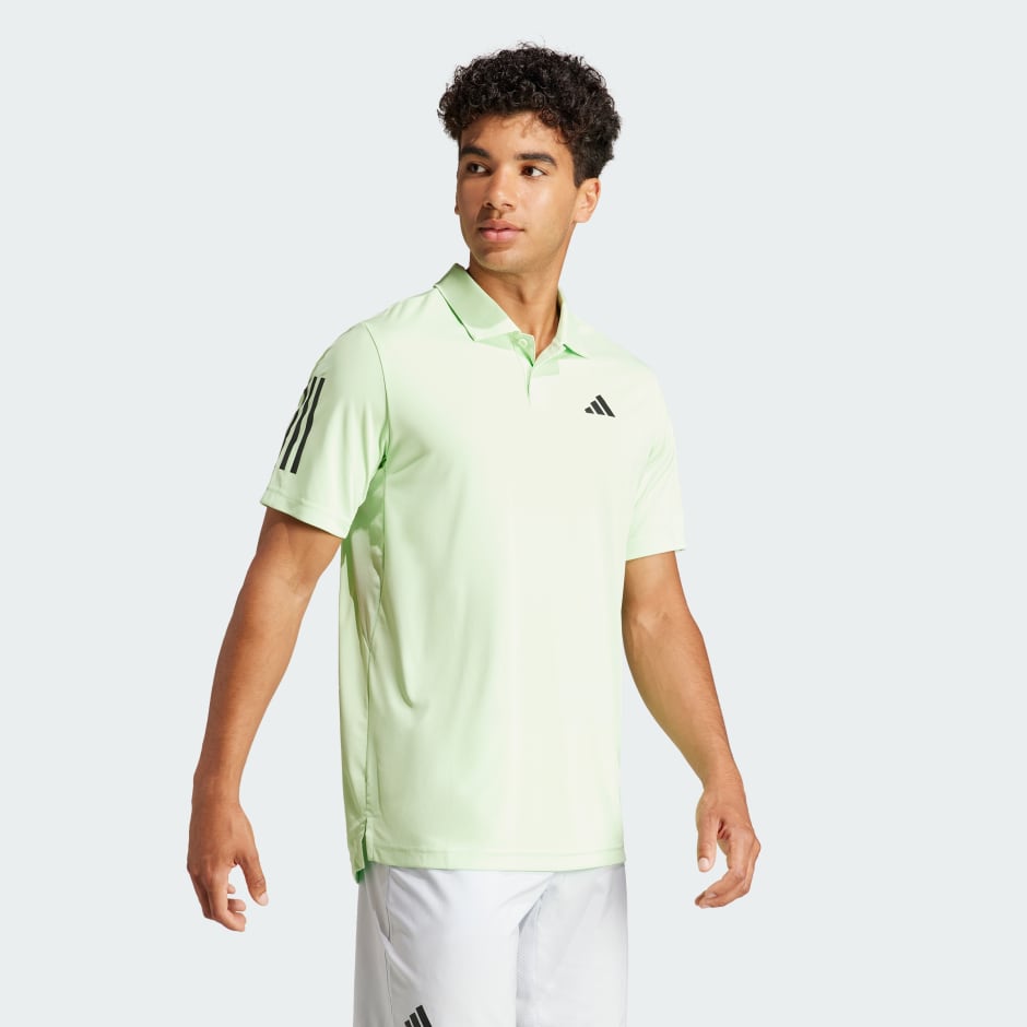 Club 3-Stripes Tennis Polo Shirt