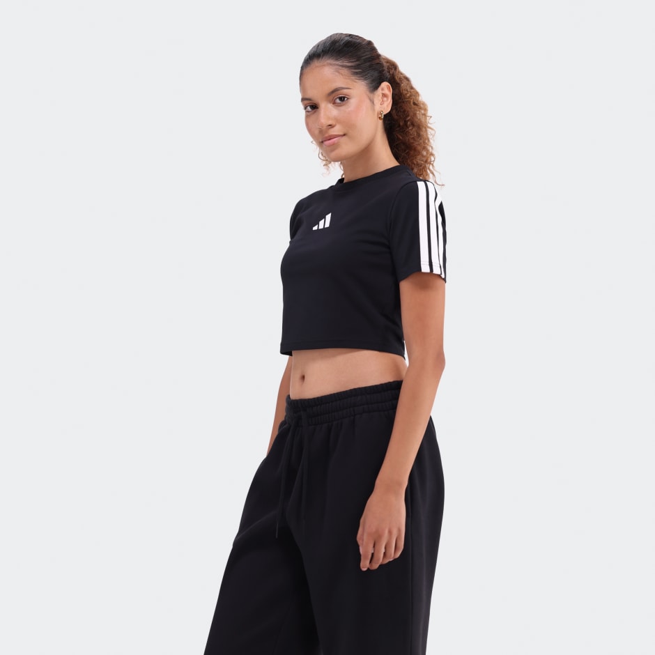 Essentials 3-Stripes Slim Baby T-Shirt