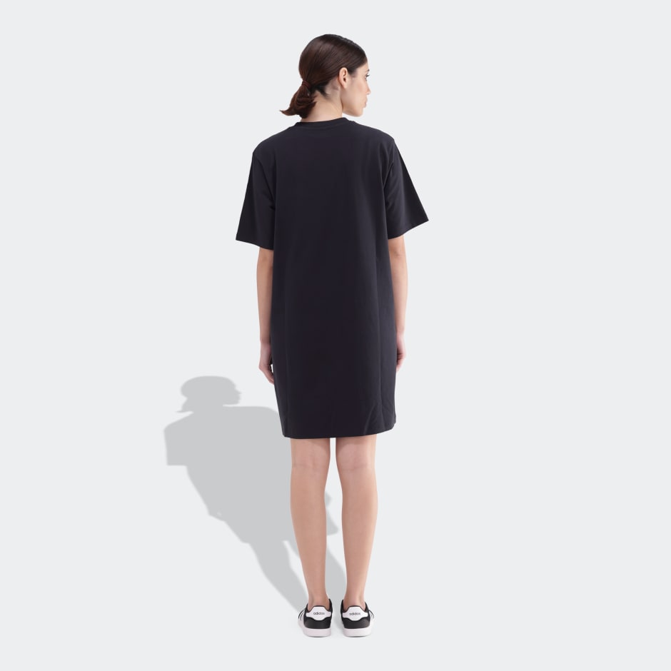 Essentials 3-Stripes Single Jersey Boyfriend Tee Dress