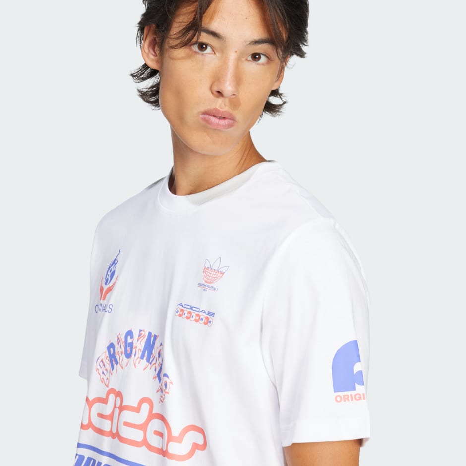 Clothing - Sponsors Tee - White | adidas Qatar