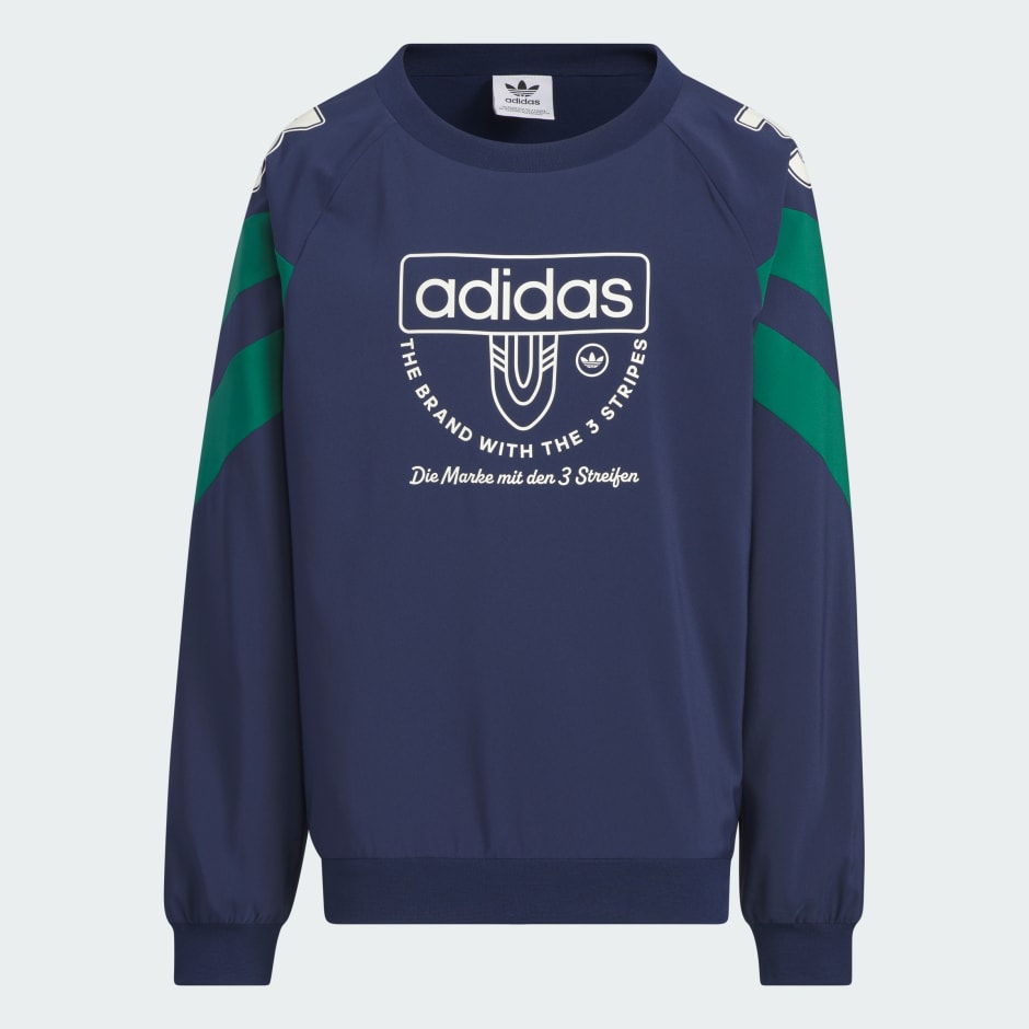 Adidas Retro Sports Crew Sweatshirt
