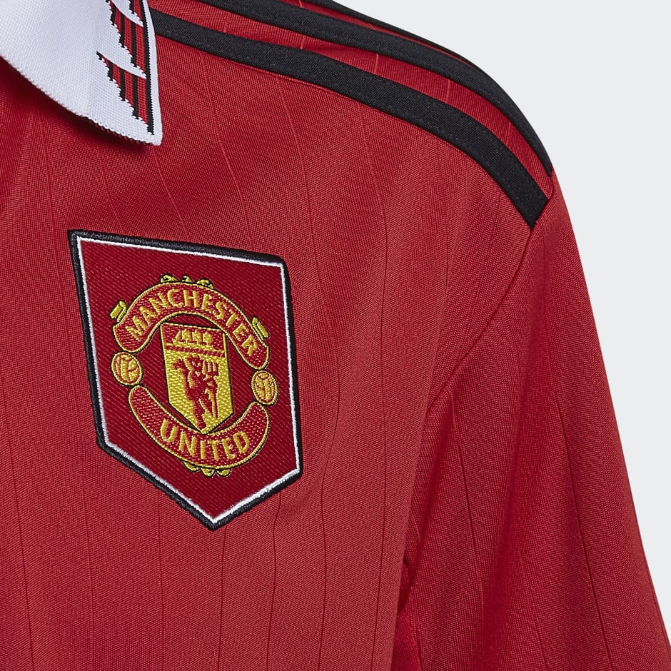 adidas Womens Manchester United 22/23 Home Jersey - Red