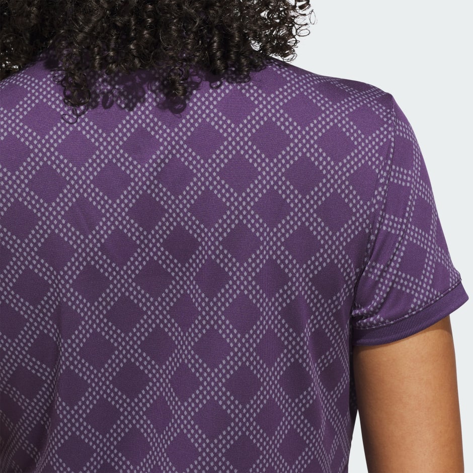 Ultimate365 Jacquard Short Sleeve Polo Shirt