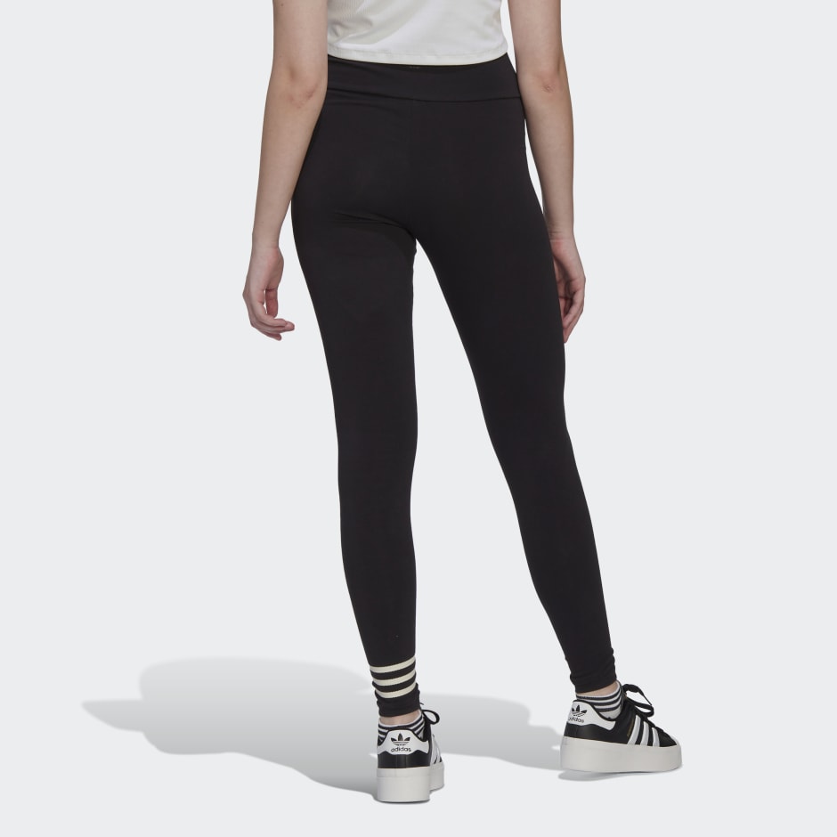 gevolgtrekking textuur Ouderling Women's Clothing - Adicolor Neuclassics Full-Length Leggings - Black |  adidas Oman