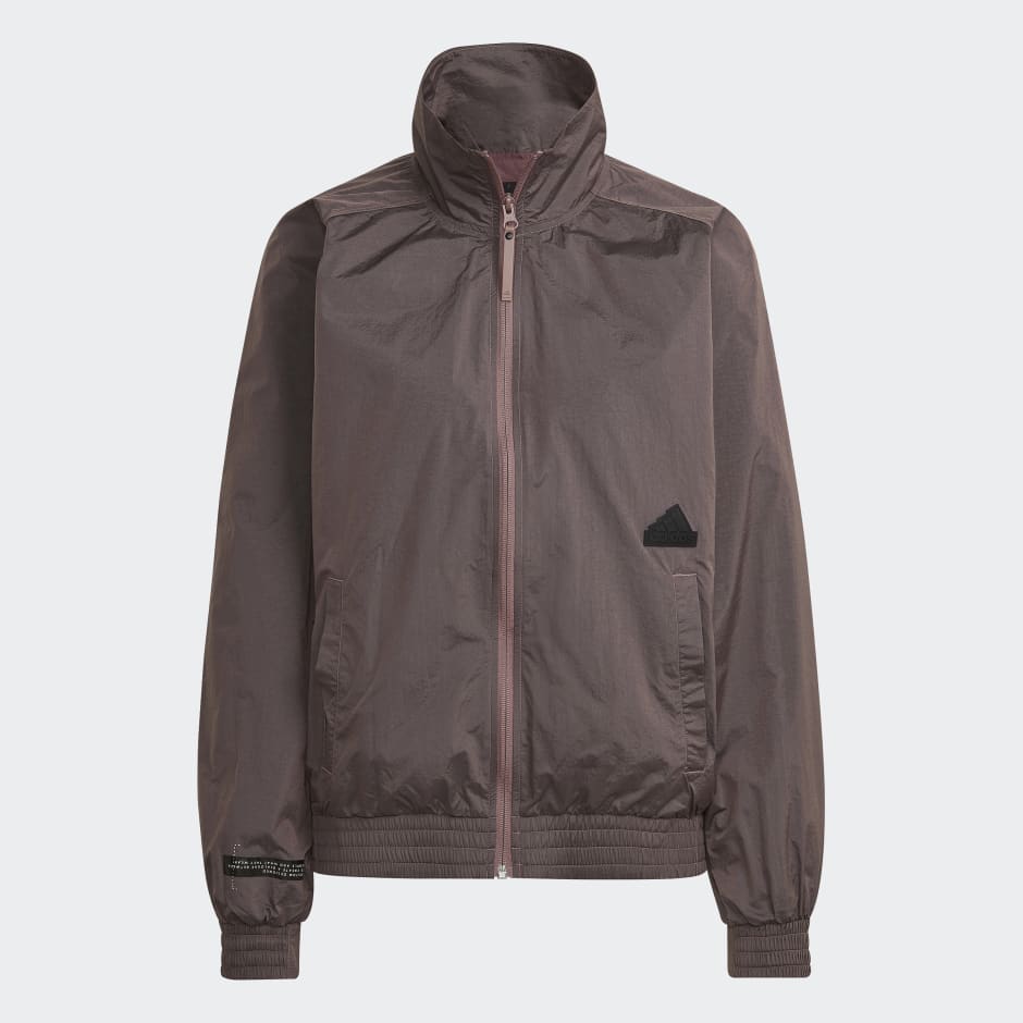 Woven Track Top